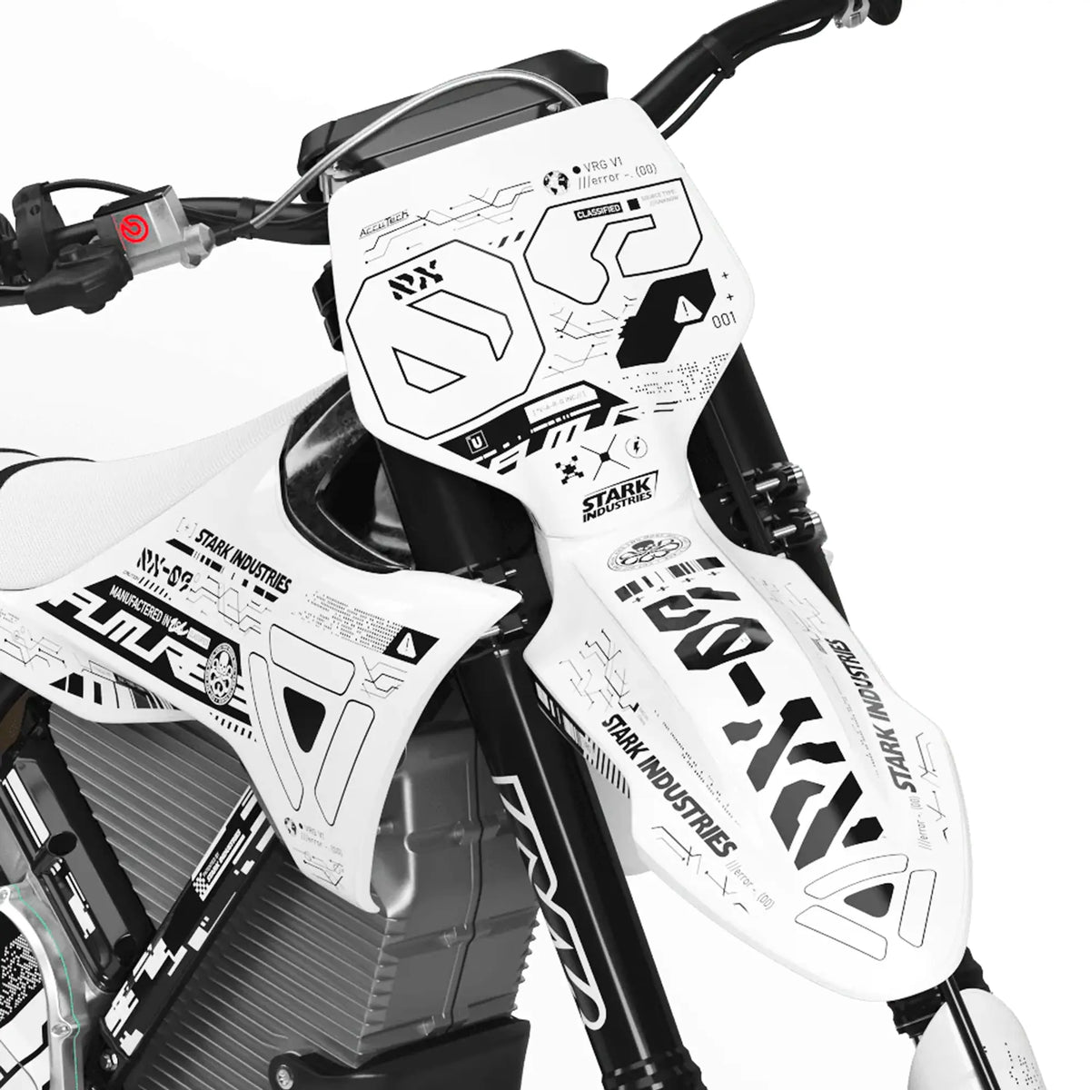 Kit déco Stark Varg Shadow Edition | Semi Personnalisable Fifty Design