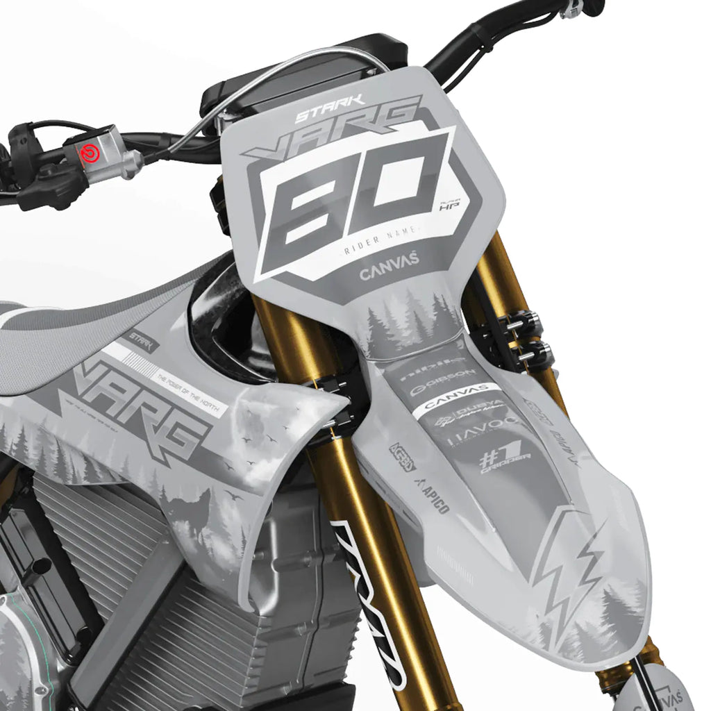 Kit déco Stark Varg Wave Edition | Semi Personnalisable Fifty Design