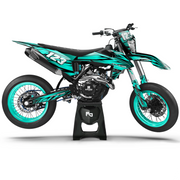 Kit déco Supermotard Brain Storm | Semi Personnalisable Fifty Design