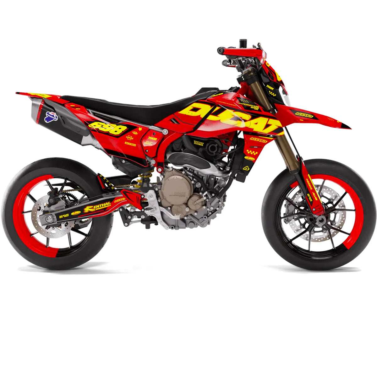 Kit déco Supermotard Ducati - Ethna | Semi Personnalisable Fifty Design