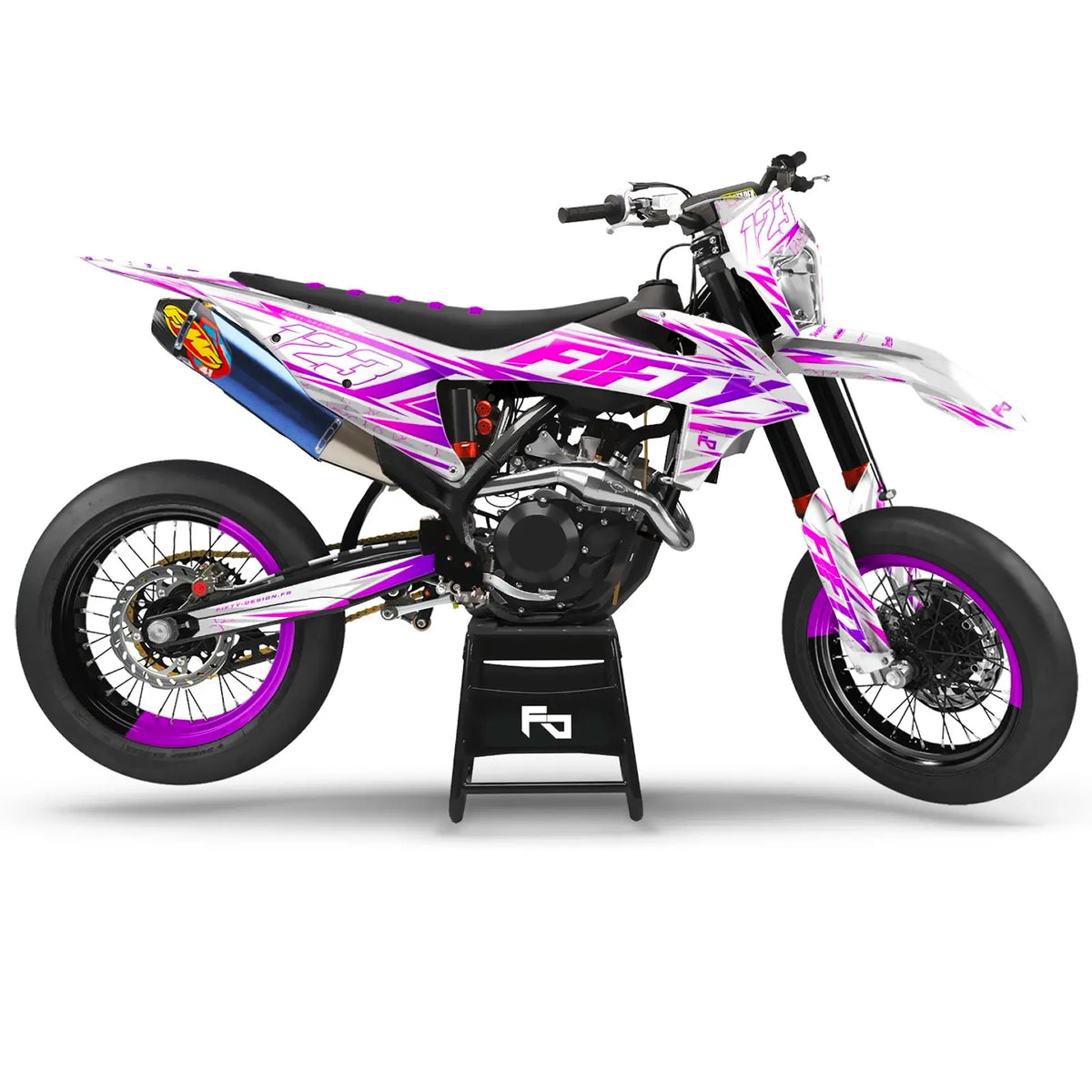 Kit déco Supermotard Explorer | Semi Personnalisable Fifty Design