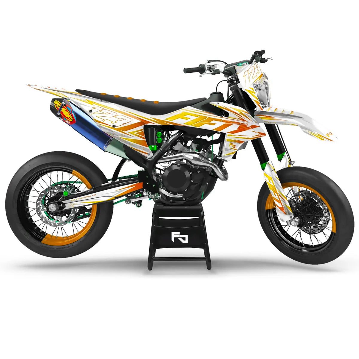 Kit déco Supermotard Explorer | Semi Personnalisable Fifty Design