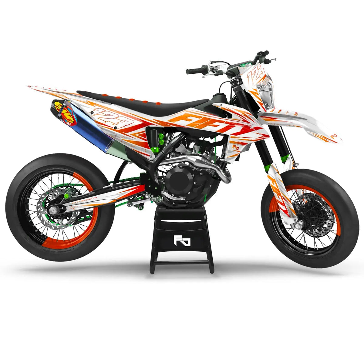 Kit déco Supermotard Explorer | Semi Personnalisable Fifty Design