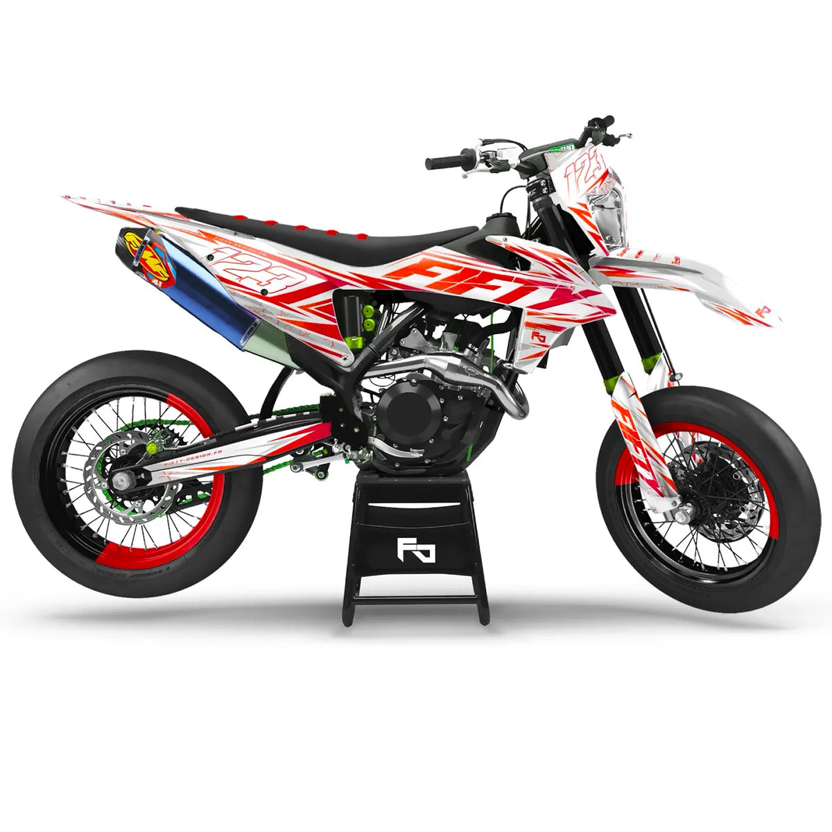 Kit déco Supermotard Explorer | Semi Personnalisable Fifty Design