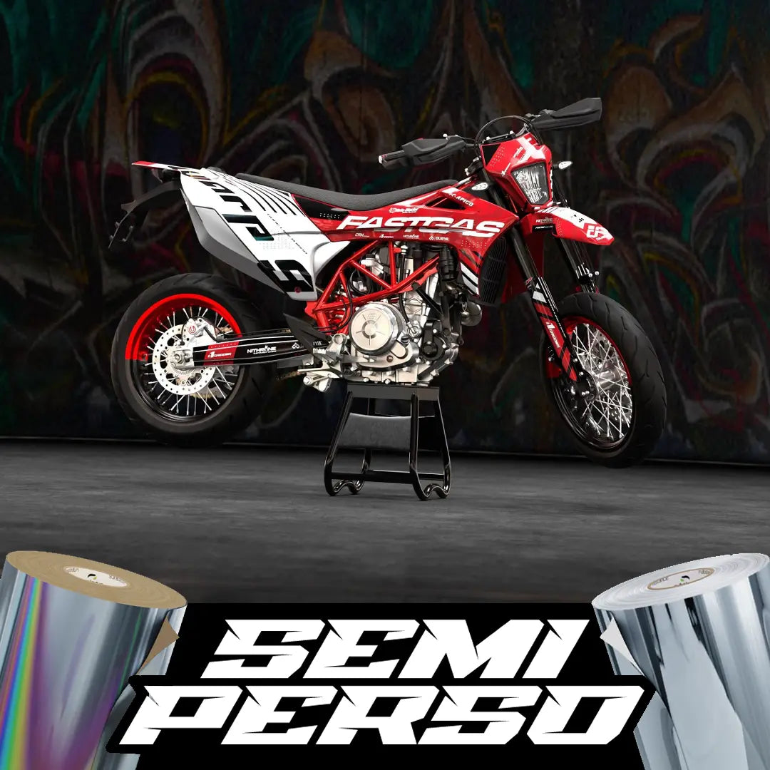 Kit déco Supermotard Fast Gas | Semi Personnalisable Fifty Design