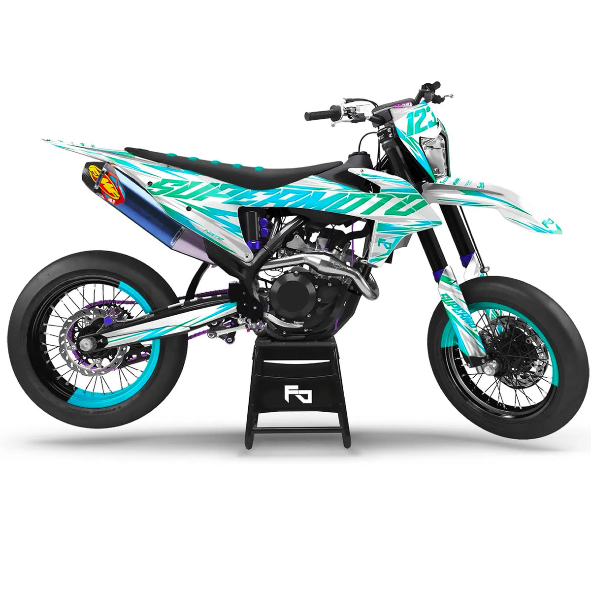 Kit déco Supermotard Flex | Semi Personnalisable Fifty Design