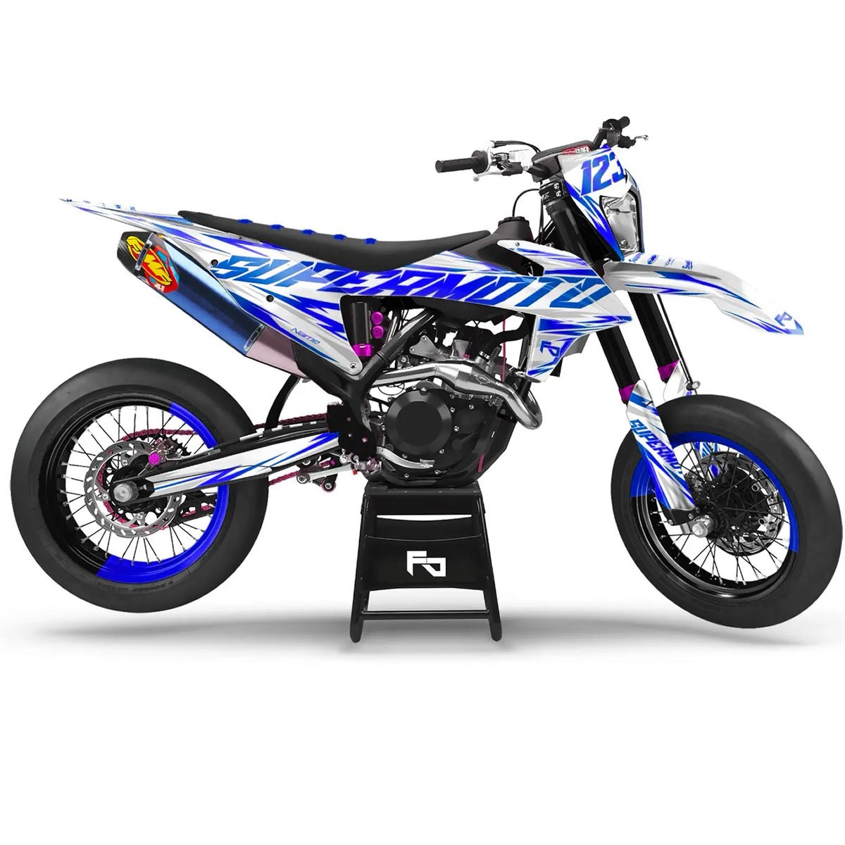 Kit déco Supermotard Flex | Semi Personnalisable Fifty Design
