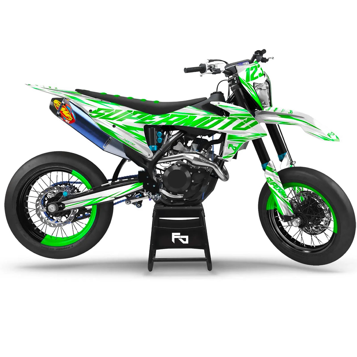 Kit déco Supermotard Flex | Semi Personnalisable Fifty Design