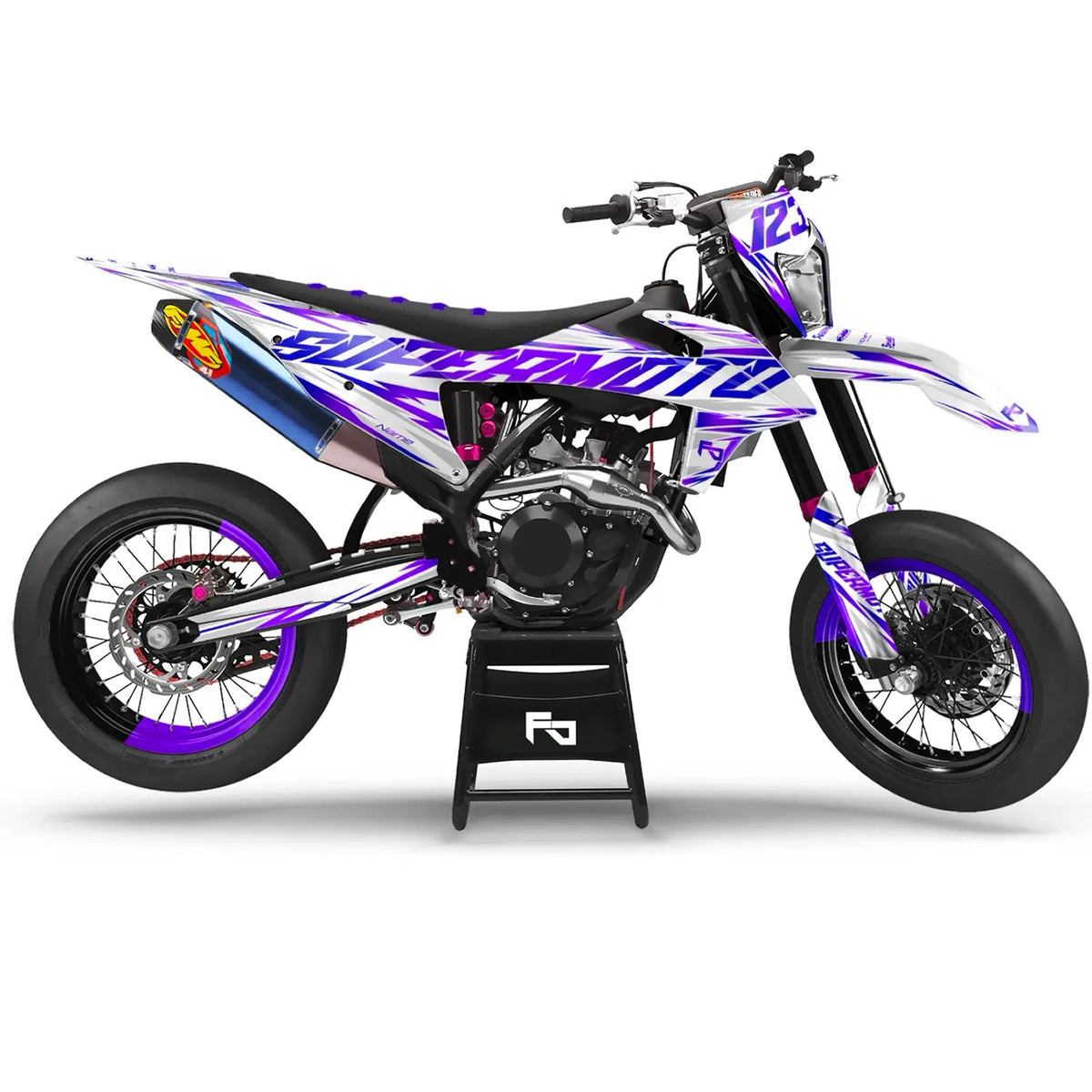 Kit déco Supermotard Flex | Semi Personnalisable Fifty Design