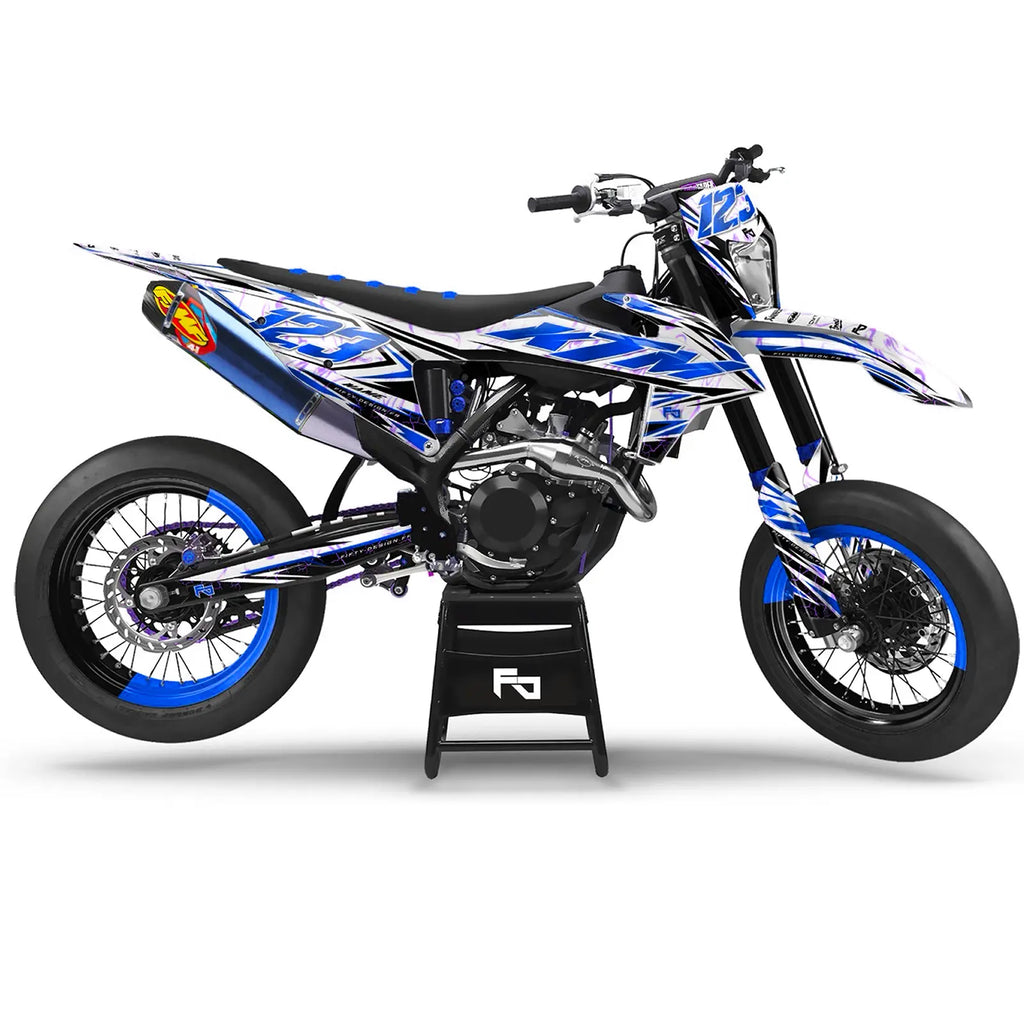 Dekorationsset Supermotard Furious | Teilweise personalisierbar Fifty Design