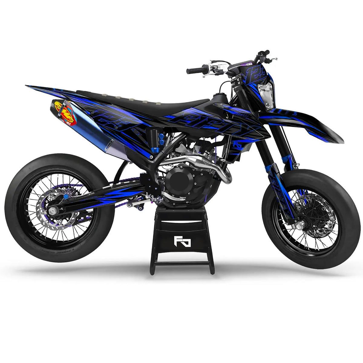 Supermoto Onys Decal Kit | Semi-Customizable Fifty Design