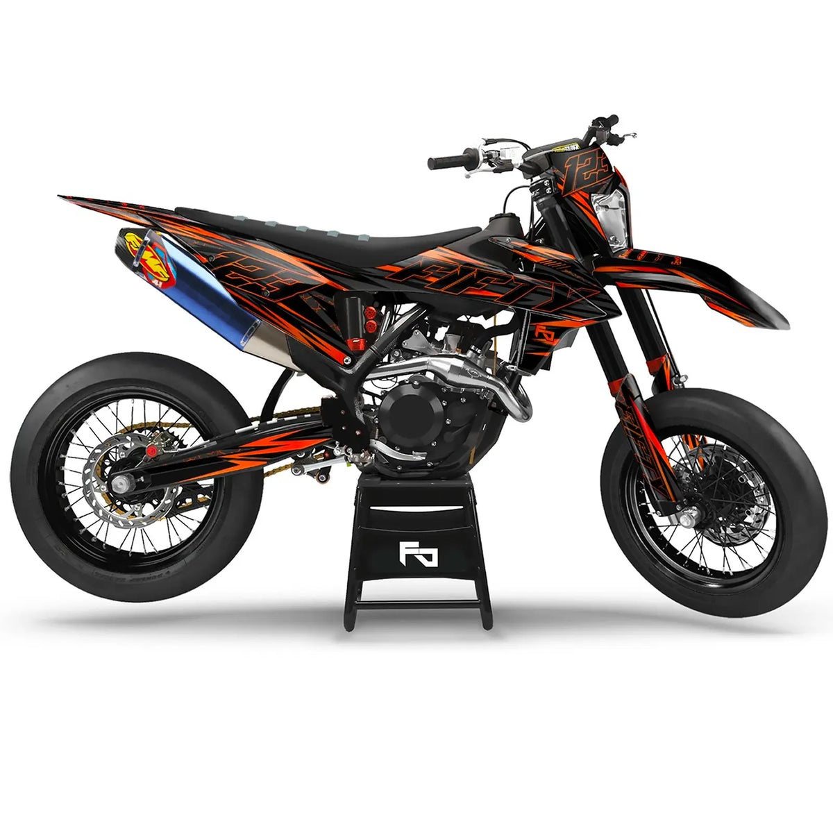 Kit déco Supermotard Onys | Semi Personnalisable Fifty Design