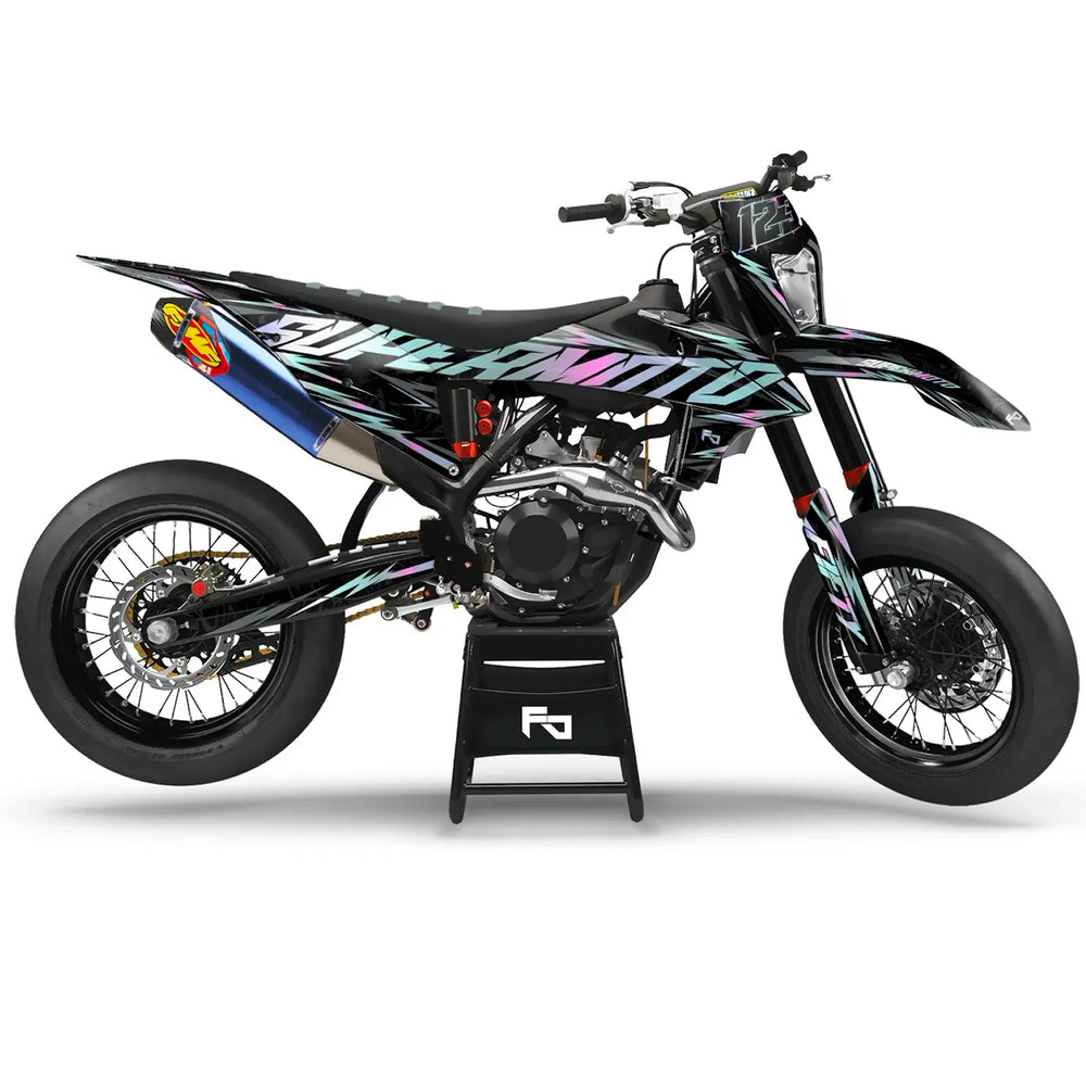 Kit déco Supermotard Pista | Semi Personnalisable