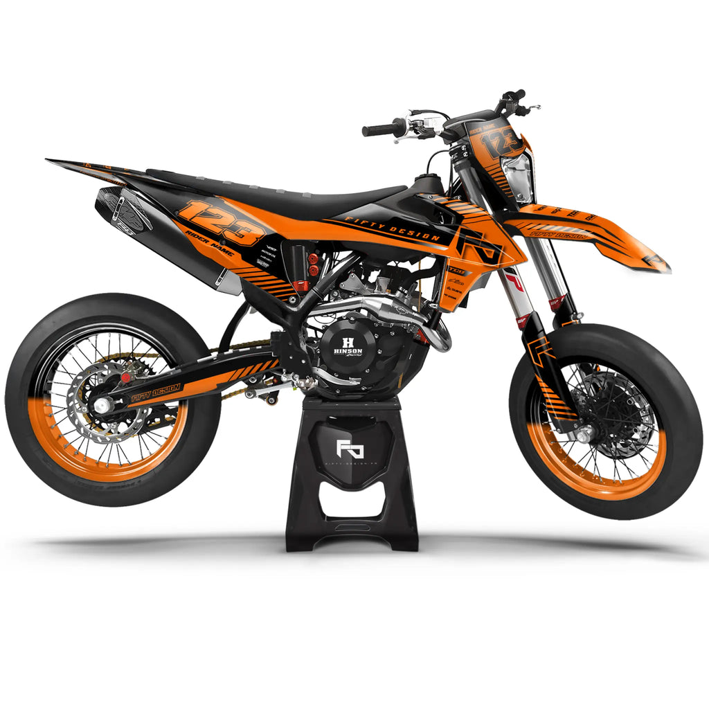 Kit déco Supermotard Street Fight | Semi Personnalisable Fifty Design