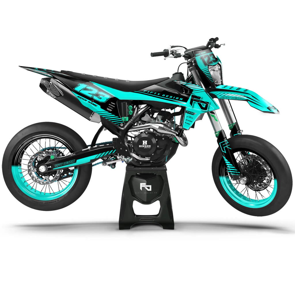 Kit déco Supermotard Street Fight | Semi Personnalisable Fifty Design