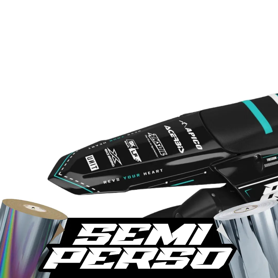 Kit déco Supermotard Techno Edition | Semi Personnalisable Fifty Design