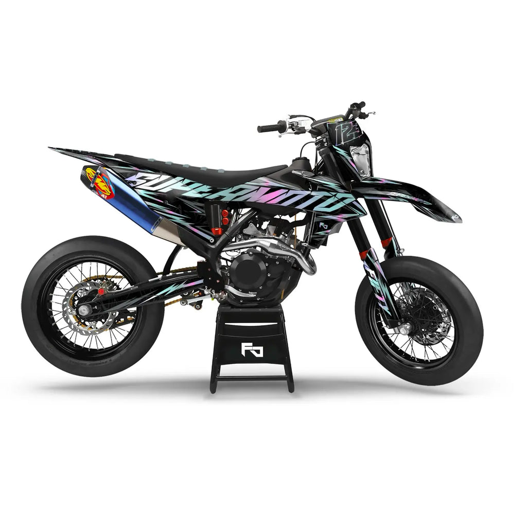 Supermotard-Dekorationsset | 100 % individuell gestaltet von Fifty Design