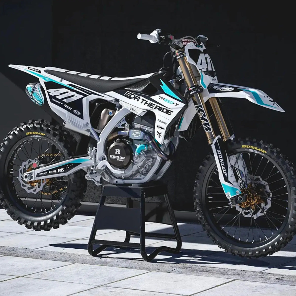 TX 250 / 450-F Decal Kit | Motocross Panthera Edition Fifty Design