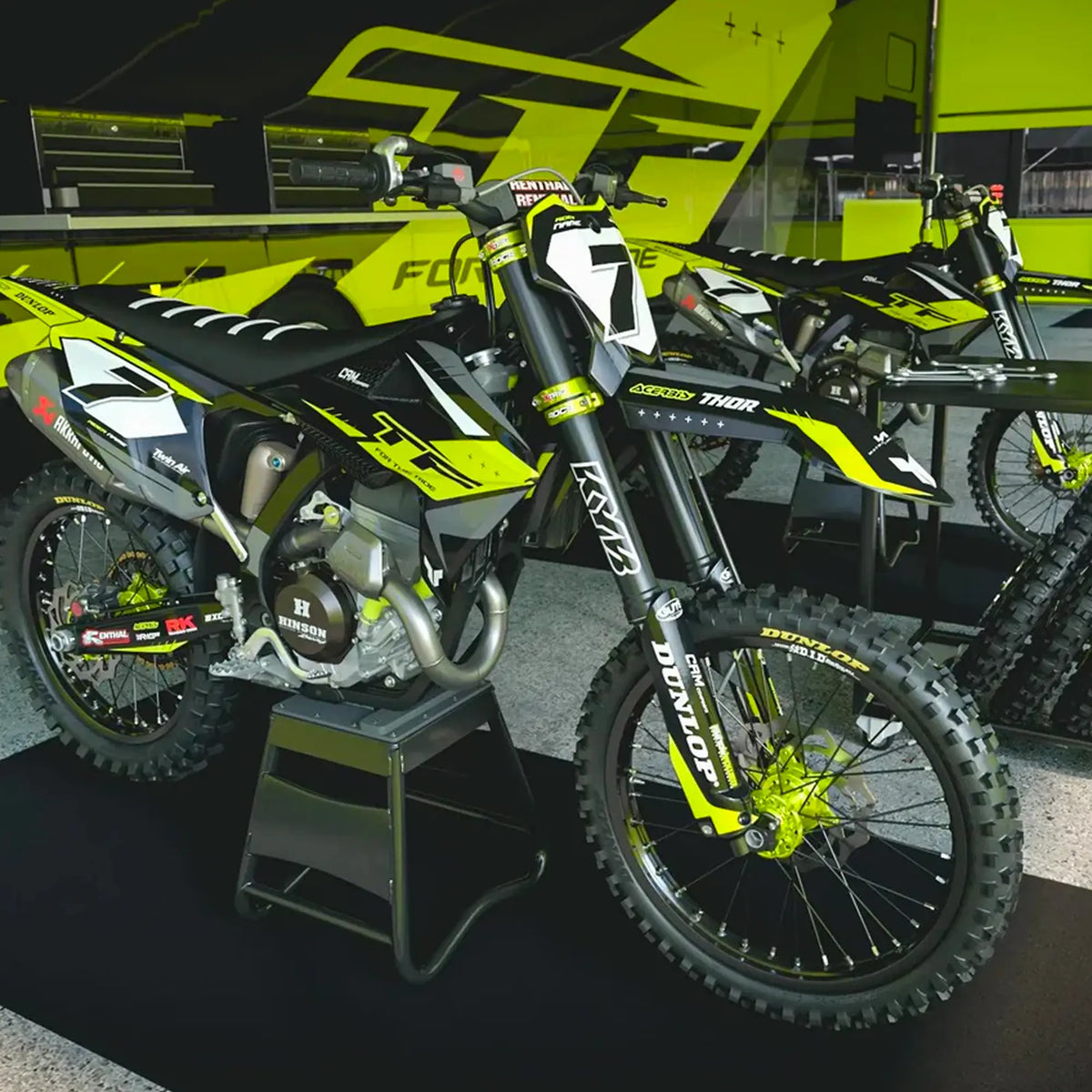 TX 250 / 450-F Decal Kit | Motocross Spectrum Edition Fifty Design