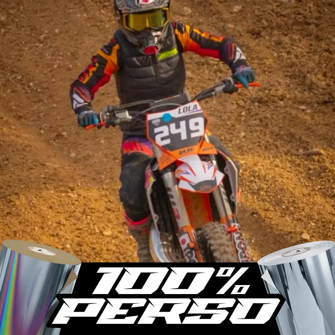 Motocross-Dekorationsset | 100 % individuell gestaltet von Fifty Design
