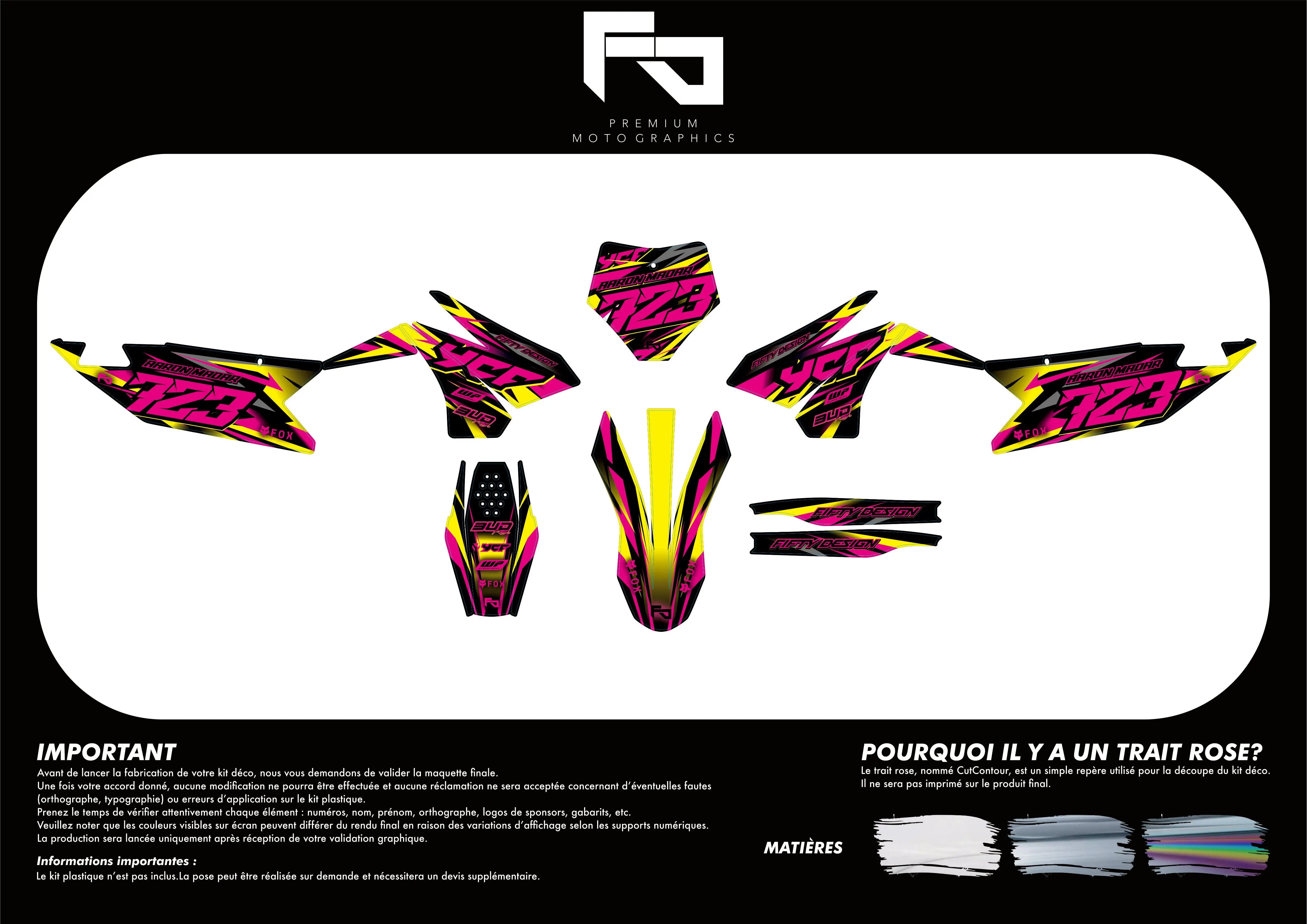 Kit déco YCF | Sur-mesure Fifty Design