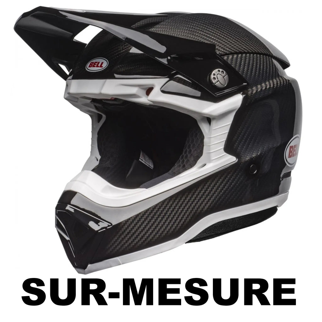Kit déco de Casque BELL Moto 10 - 100% Personnalisé Fifty Design