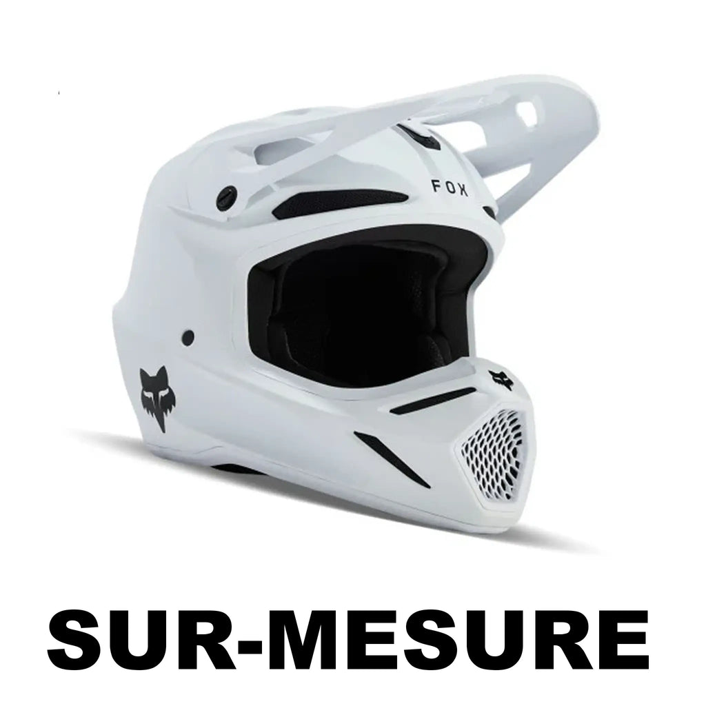 Kit déco de Casque FOX V3 2024+ - 100% Personnalisé Fifty Design