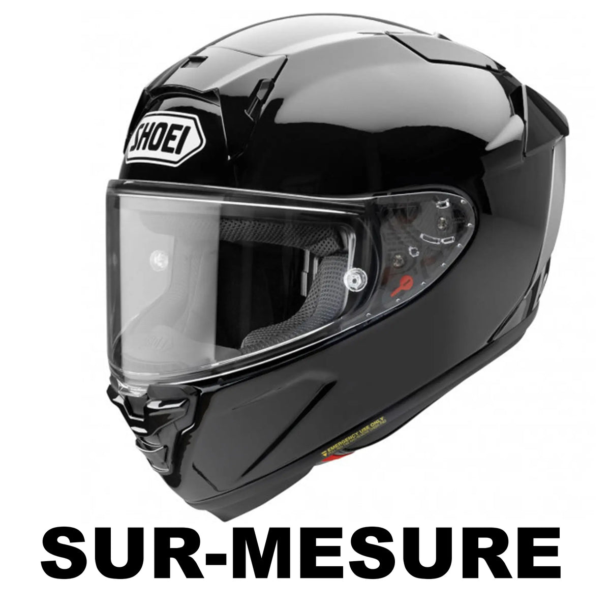 Kit déco de Casque SHOEI X-SPR PRO - 100% Personnalisé Fifty Design