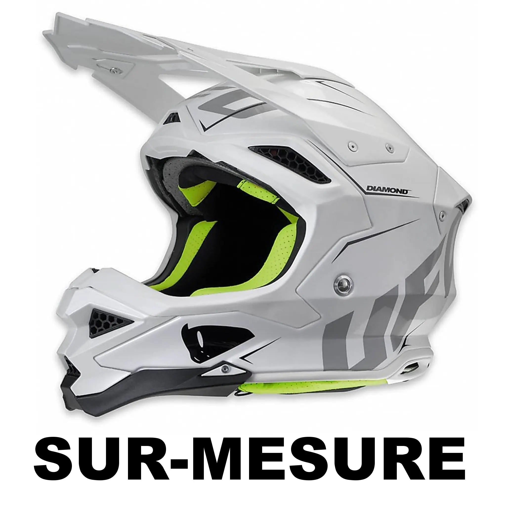 Kit déco de Casque UFO DIAMOND - 100% Personnalisé Fifty Design