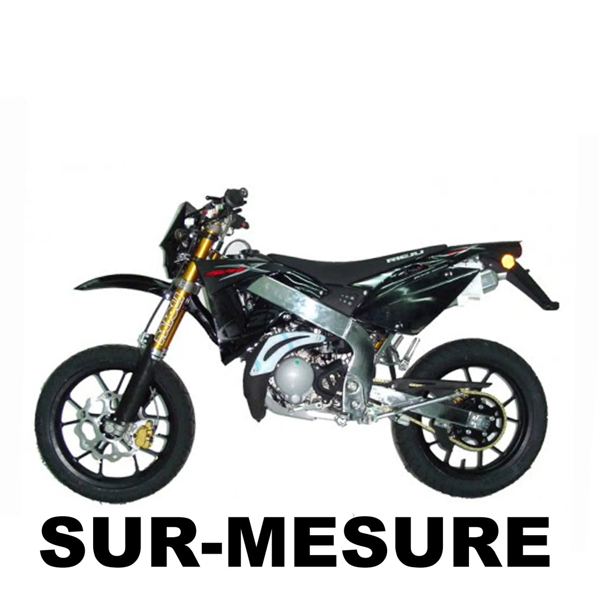 Kit déco moto 50cc Rieju SMX/RMX | 100% Personnalisé Fifty Design