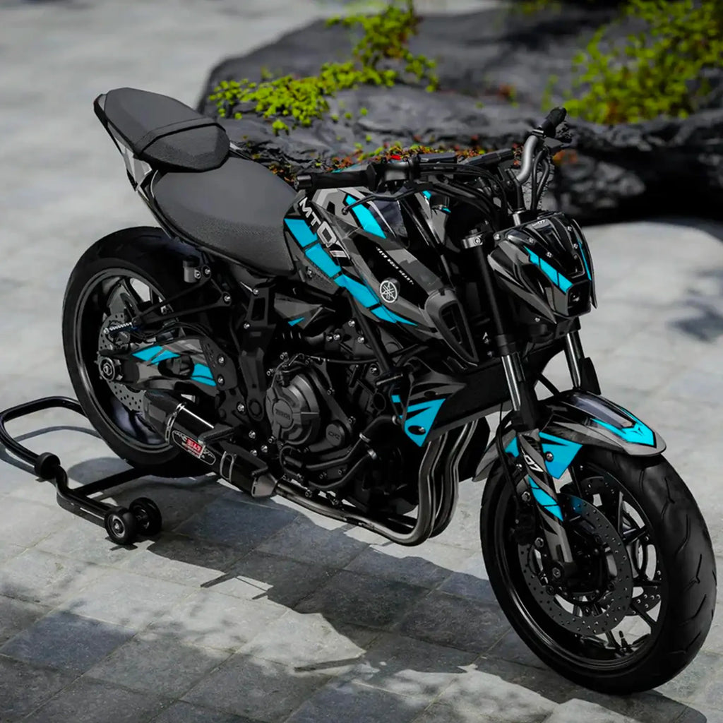 Yamaha MT07 / FZ 07 Bike Decal Kit | Facto Edition Fifty Design