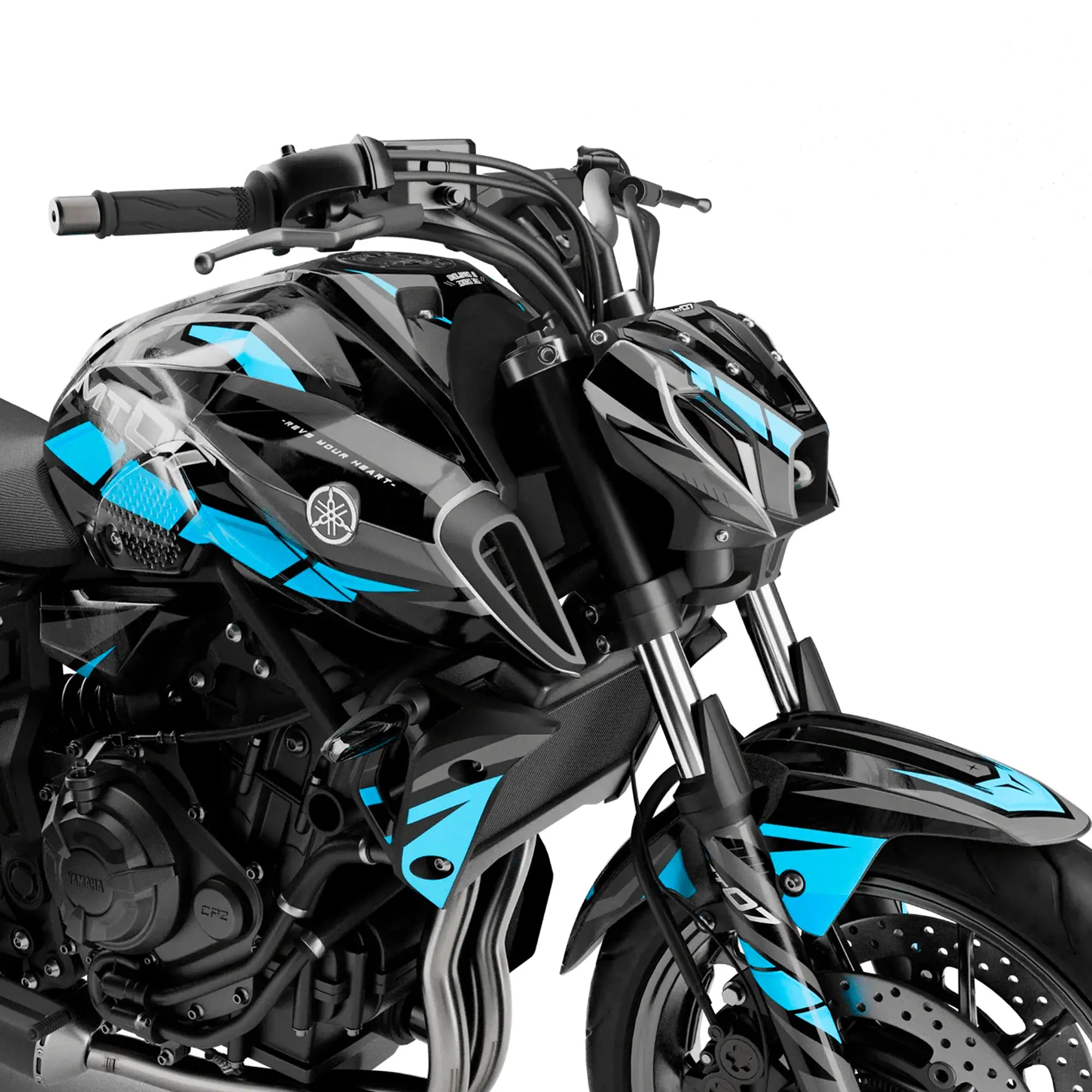Kit déco moto Yamaha MT07 / FZ 07 | Facto Edition Fifty Design
