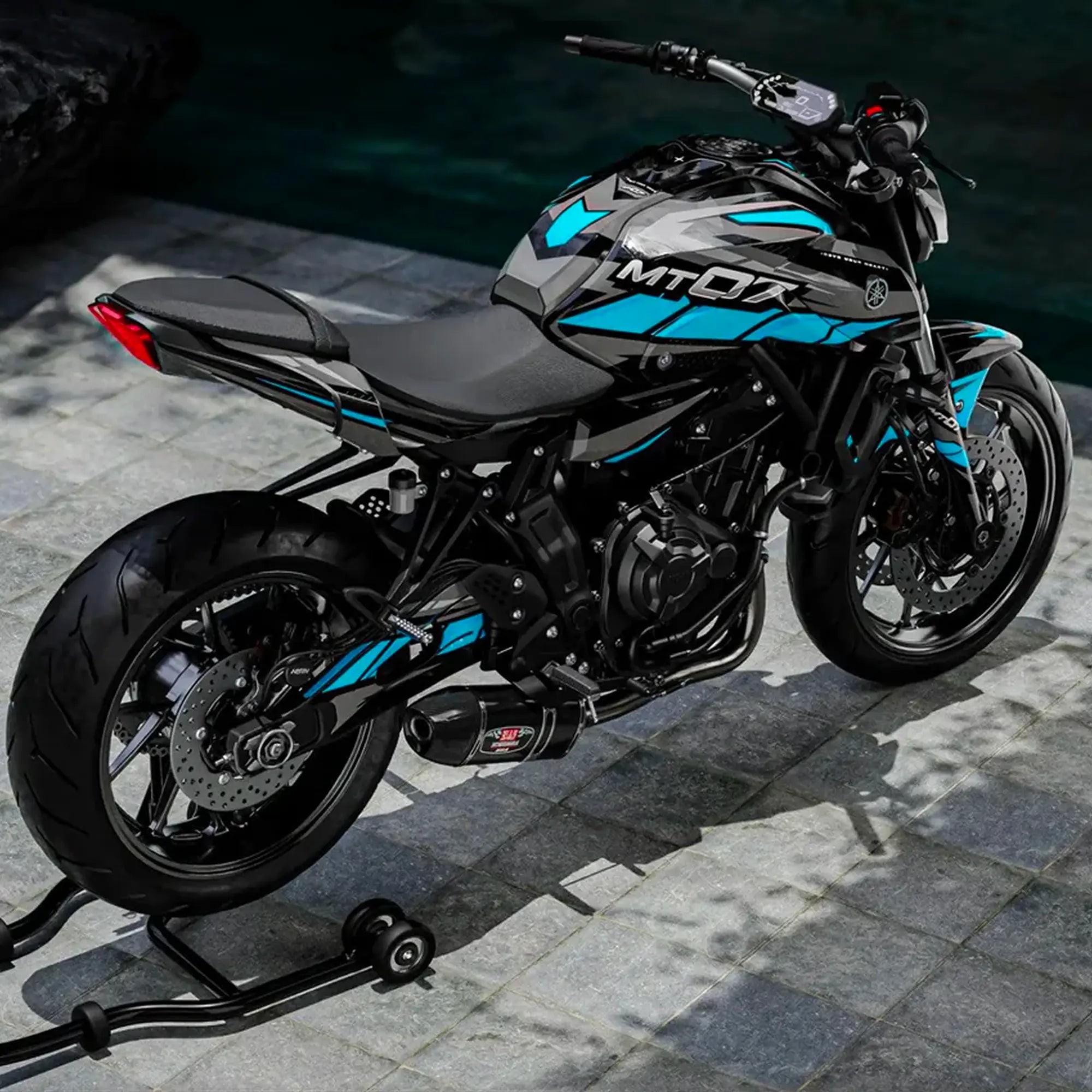 Kit déco moto Yamaha MT07 / FZ 07 | Facto Edition Fifty Design
