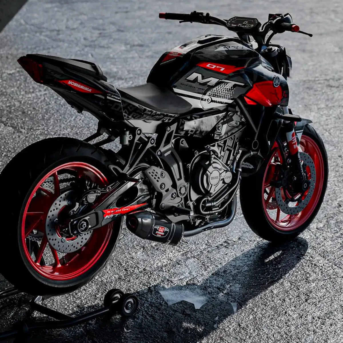 Yamaha MT07 / FZ 07 Bike decal kit | Flow Edition Fifty Design