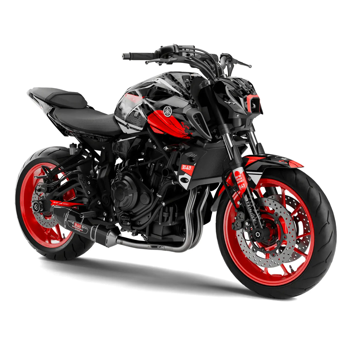 Yamaha MT07 / FZ 07 Bike decal kit | Flow Edition Fifty Design