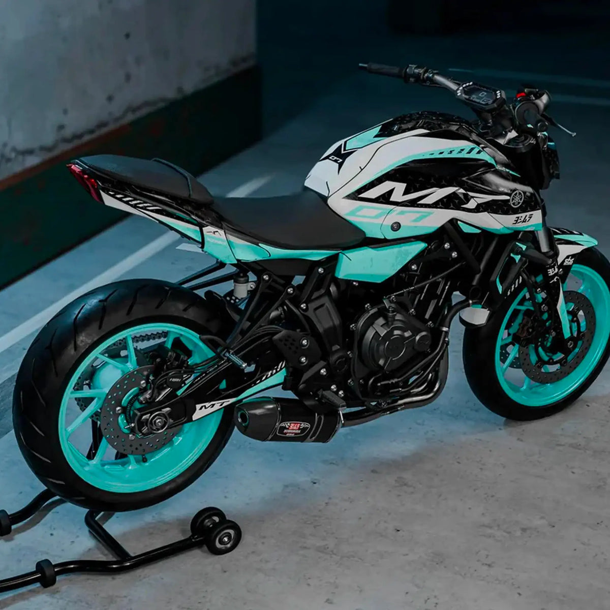 Kit déco moto Yamaha MT07 / FZ 07 | Thunder Edition Fifty Design
