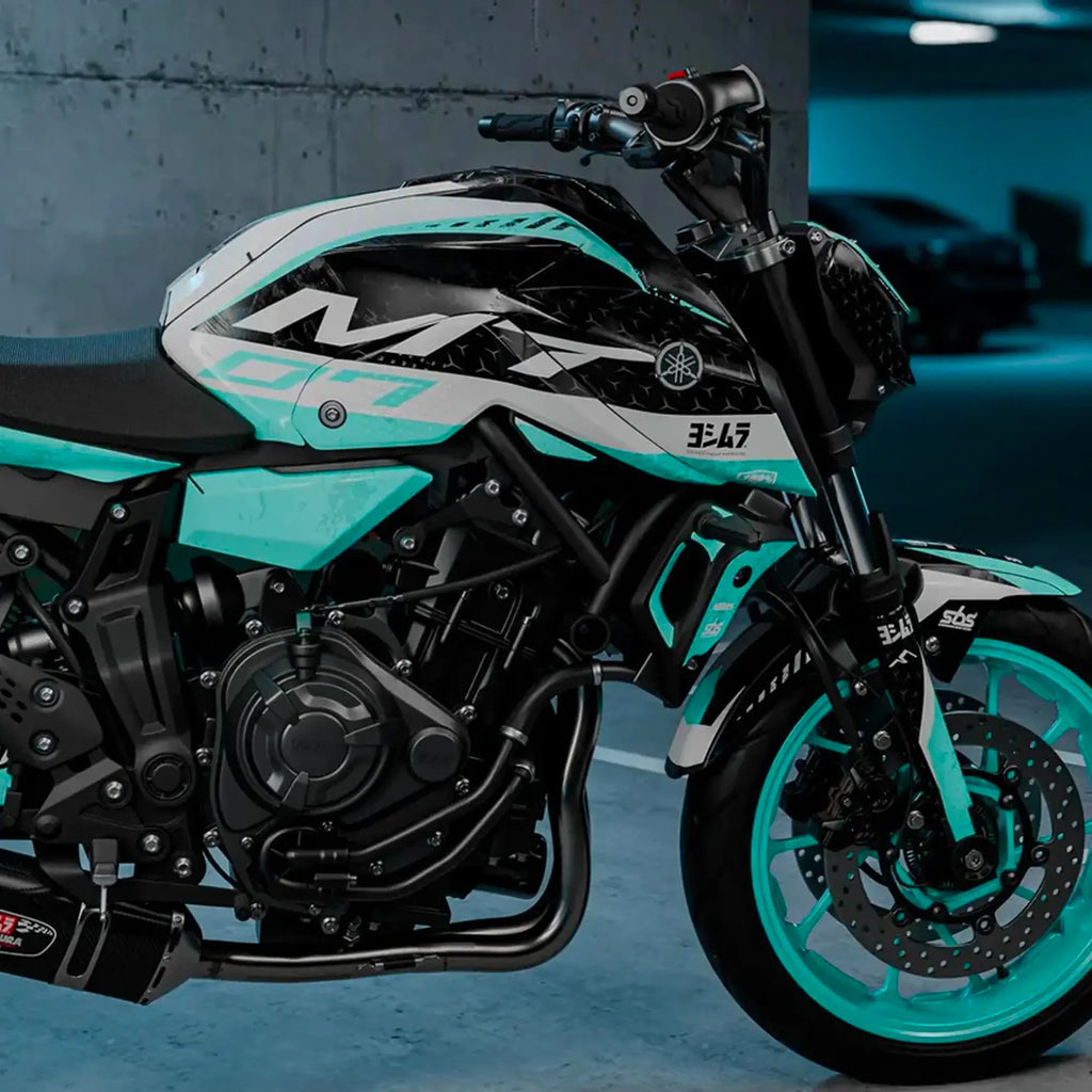 Kit déco moto Yamaha MT07 / FZ 07 | Thunder Edition Fifty Design