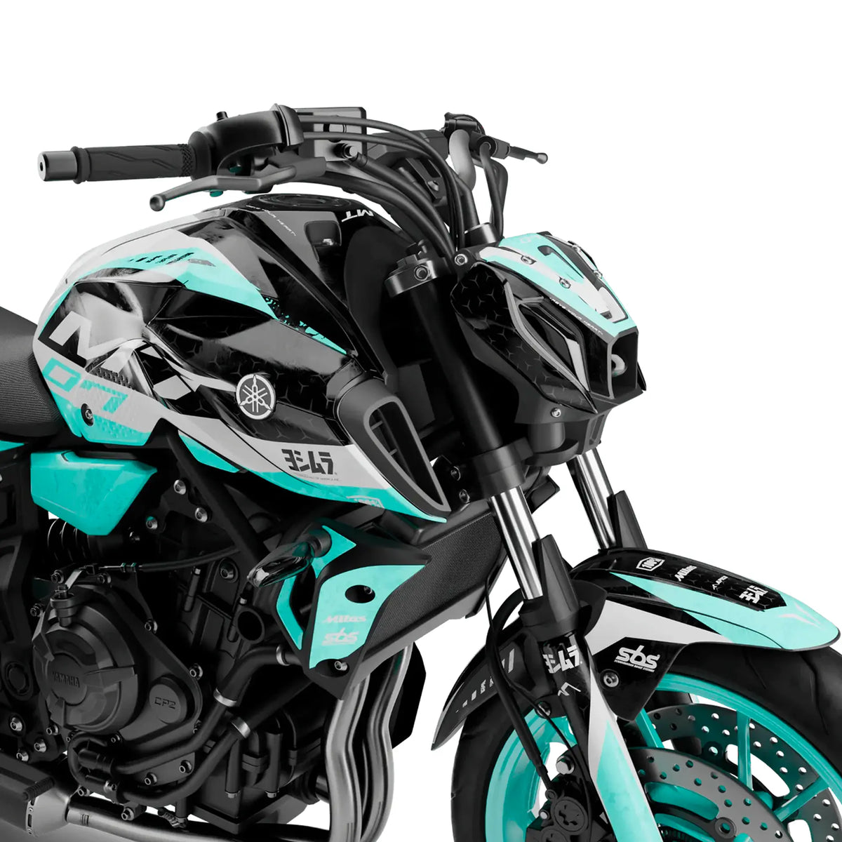 Yamaha MT07 / FZ 07 Bike Decal Kit | Thunder Edition Fifty Design