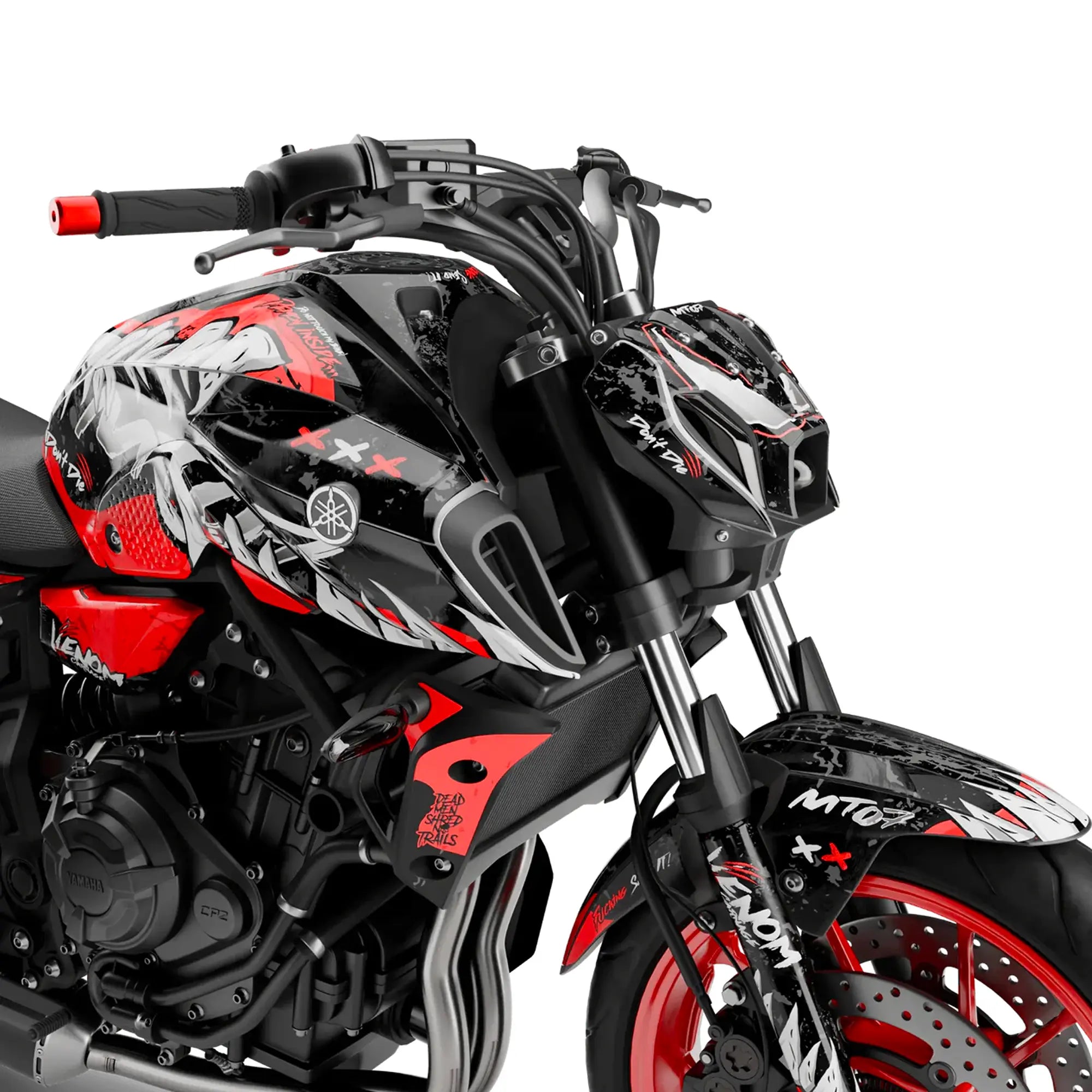 Kit déco moto Yamaha MT07 / FZ 07 | Venom Edition Fifty Design