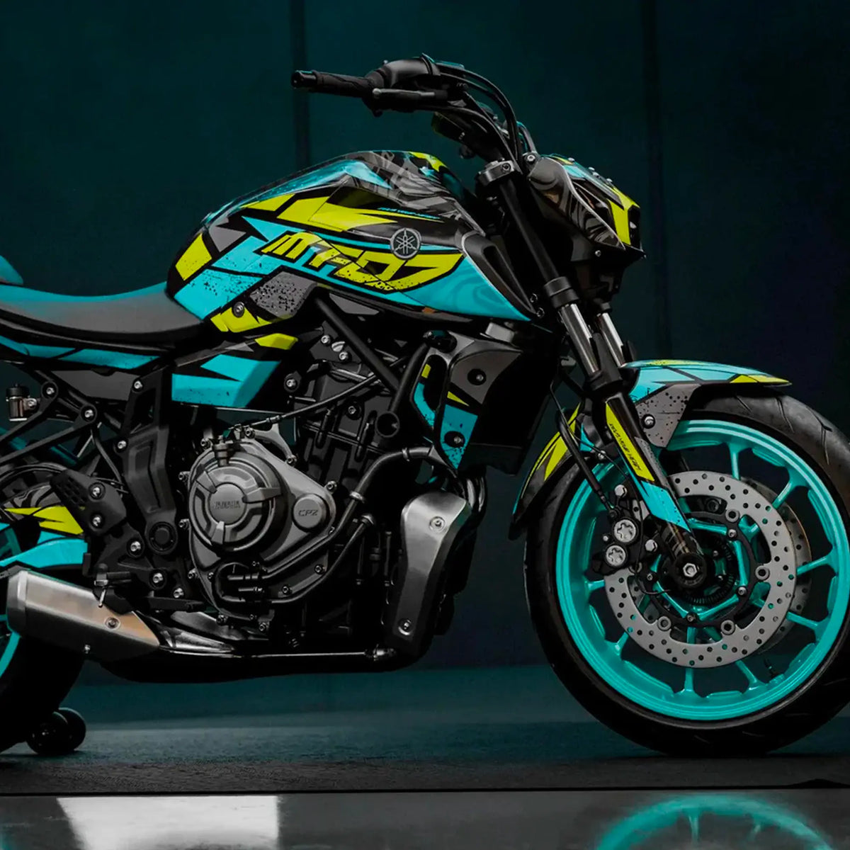 Yamaha MT07 / FZ 07 Bike Decal Kit | Zenith Edition Fifty Design