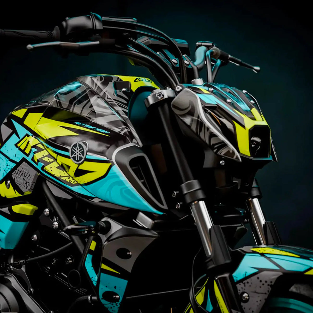 Yamaha MT07 / FZ 07 Bike Decal Kit | Zenith Edition Fifty Design