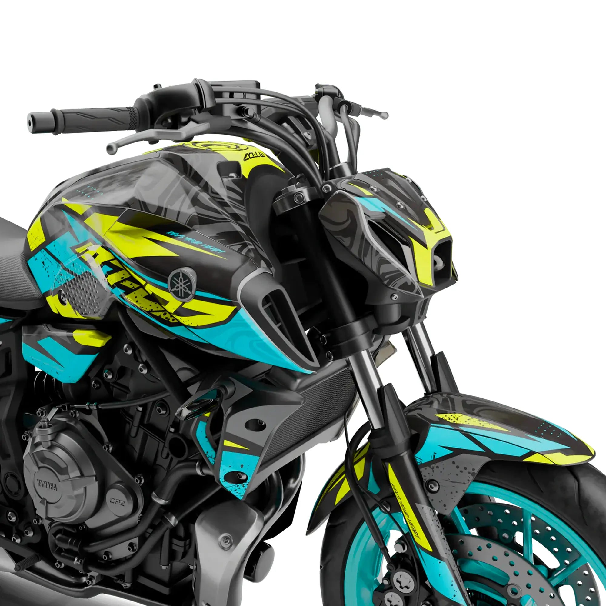 Kit déco moto Yamaha MT07 / FZ 07 | Zenith Edition Fifty Design