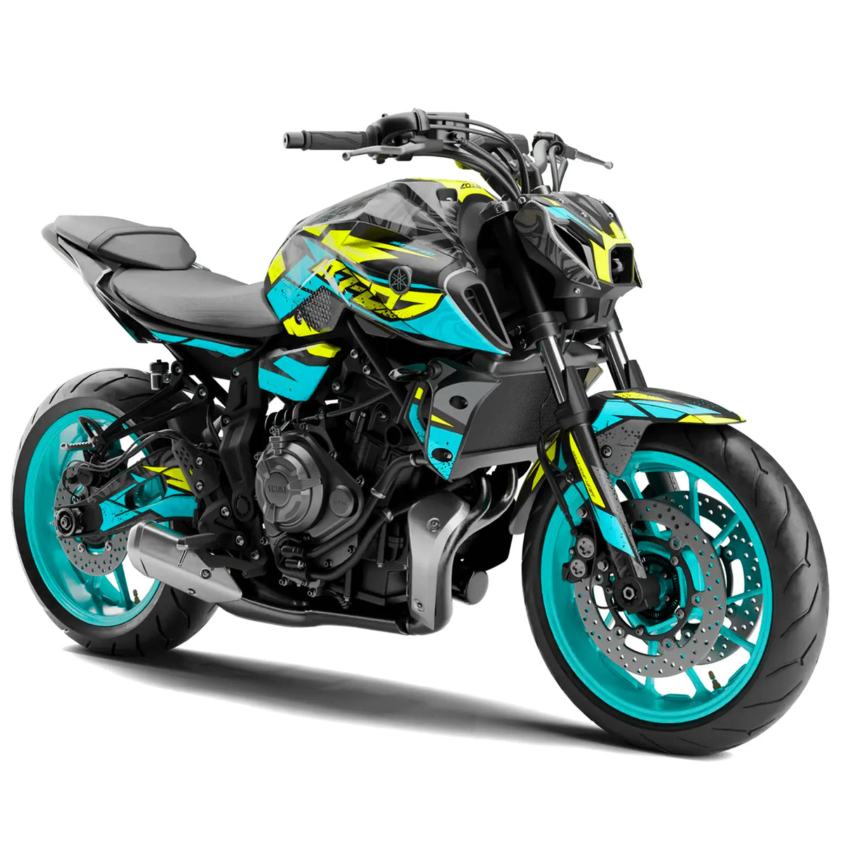 Yamaha MT07 / FZ 07 Bike Decal Kit | Zenith Edition Fifty Design