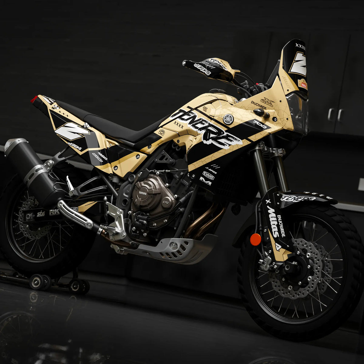 Kit déco moto Yamaha TENERE 700 | Dakar Edition Fifty Design