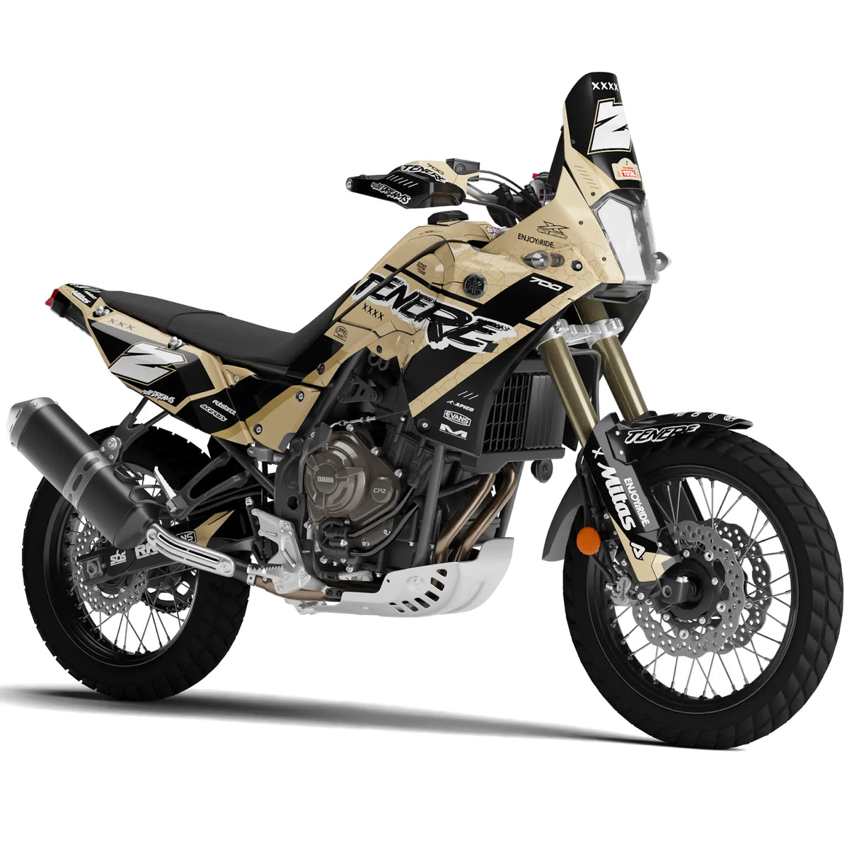 Kit déco moto Yamaha TENERE 700 | Dakar Edition Fifty Design