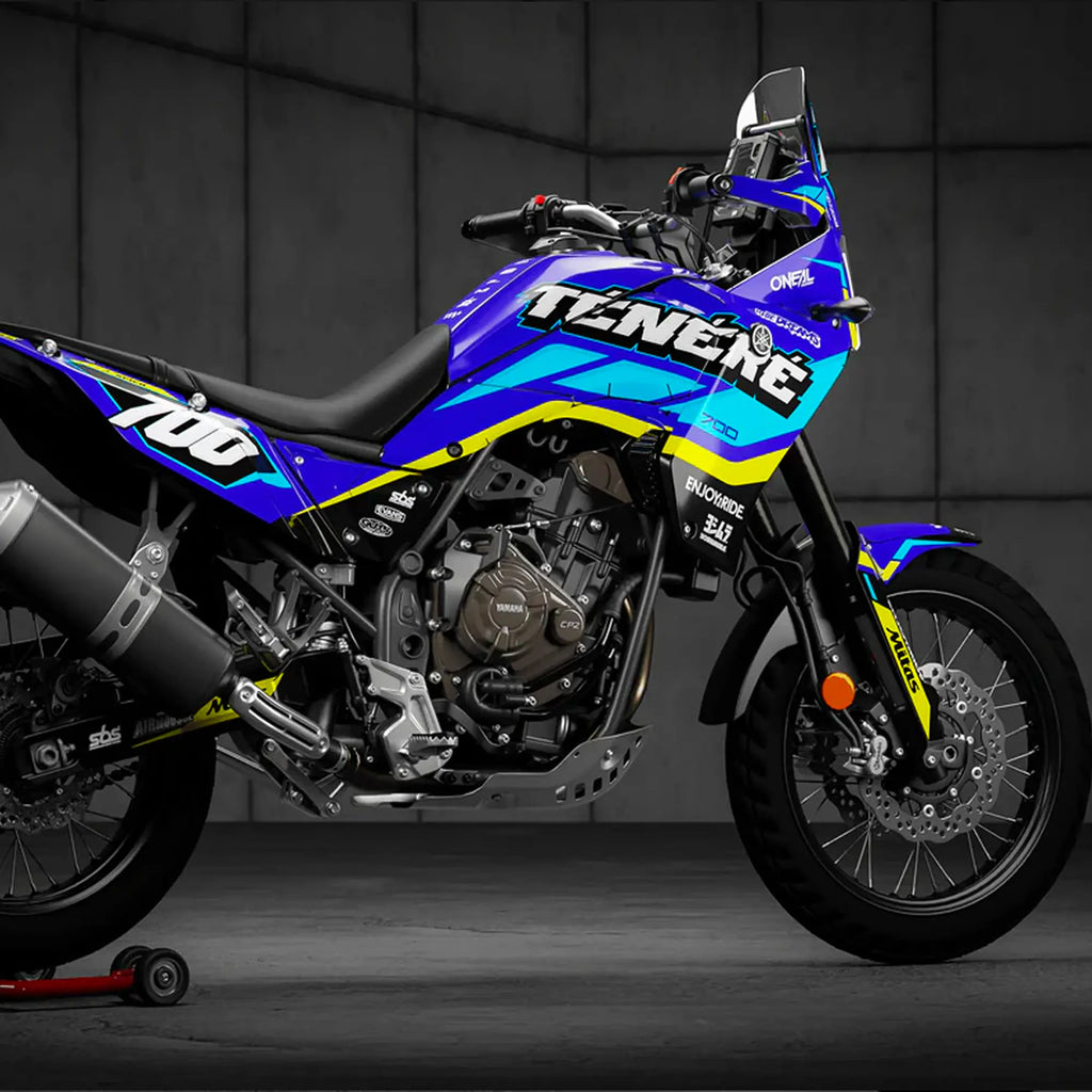 Kit déco moto Yamaha TENERE 700 | Sahara Edition Fifty Design