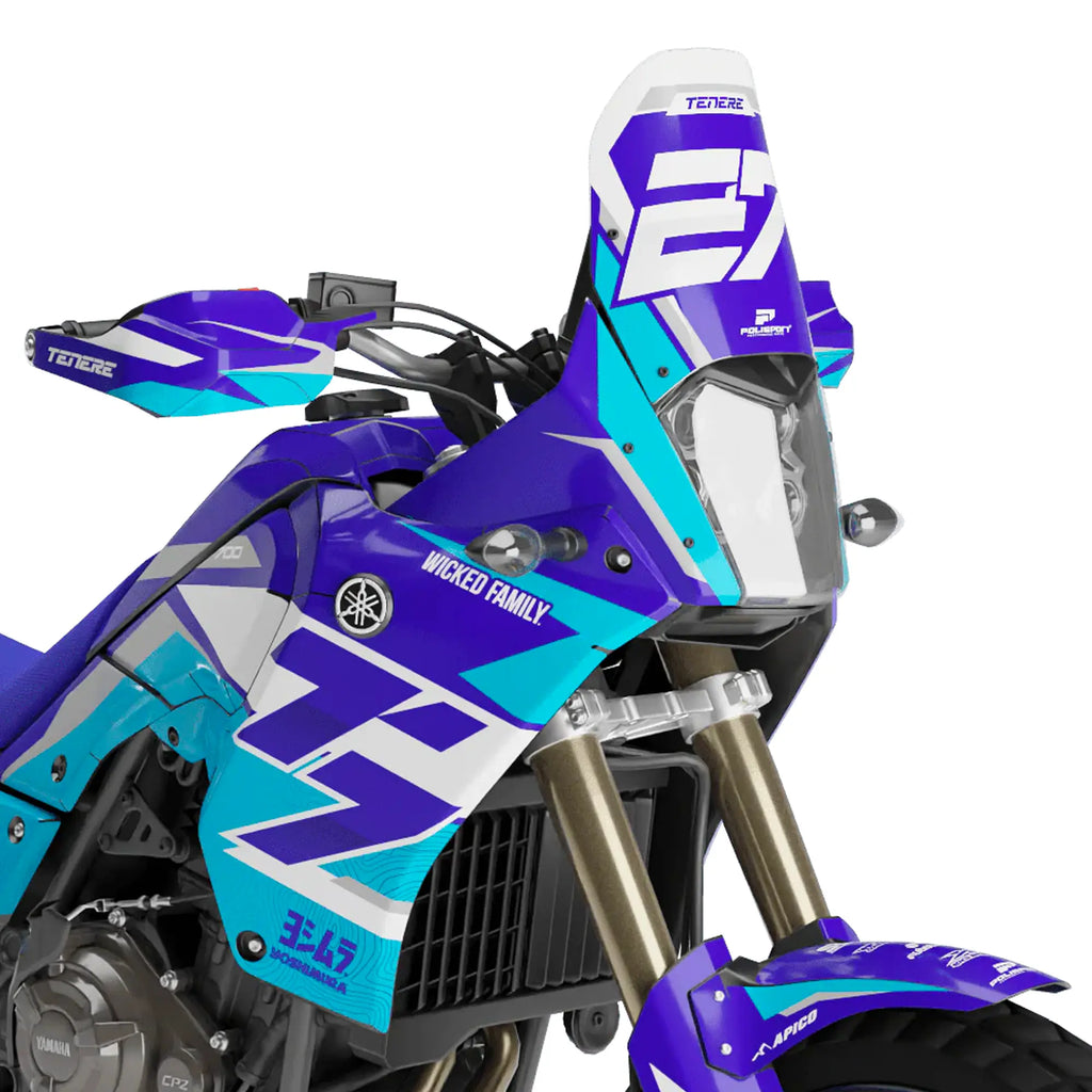 Kit déco moto Yamaha TENERE 700 | Watch Edition Fifty Design