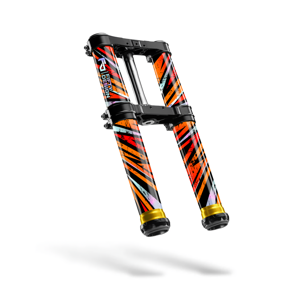 Fork Tube Decal Kit - Full Custom