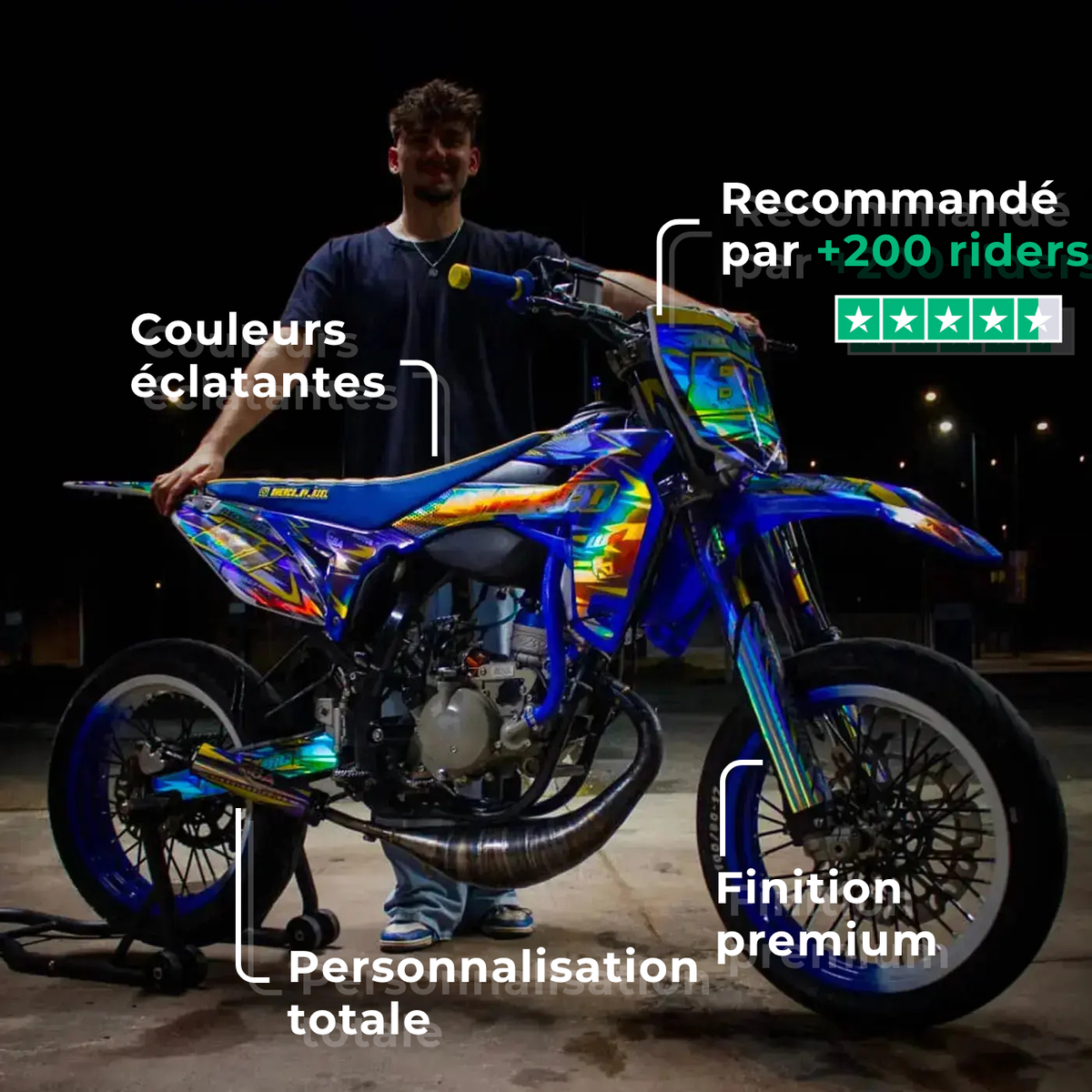 50cc Graphic Kit | Full Custom