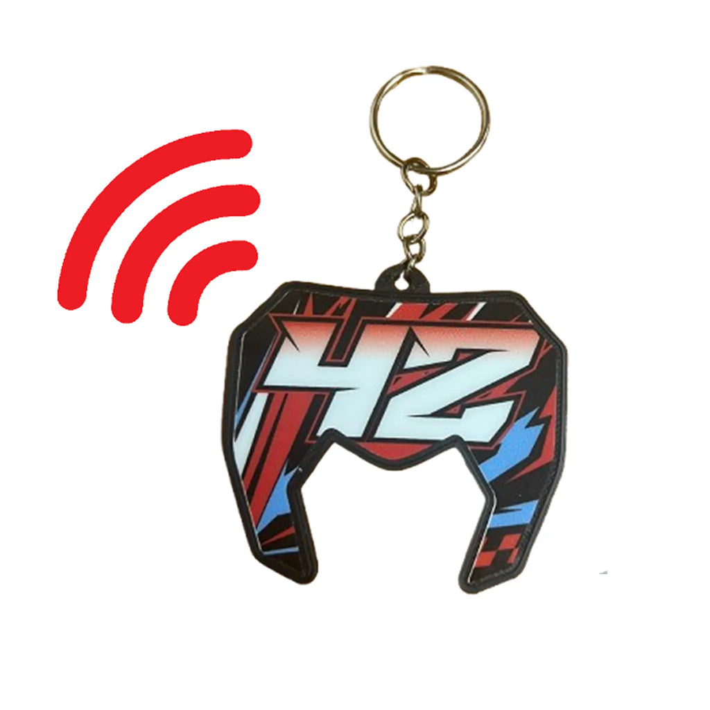 Connected Bike Keyring - Full Custom Fifty Design